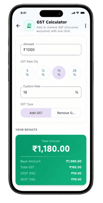 Calculator Pro Mockup 1
